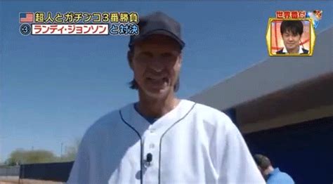 randy johnson is doing weird japanese game shows now