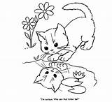Coloring Cat Onlycoloringpages sketch template