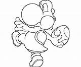 Yoshi Pages Coloring Island sketch template
