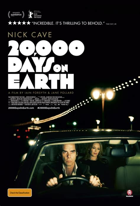 poster for 20 000 days on earth nz