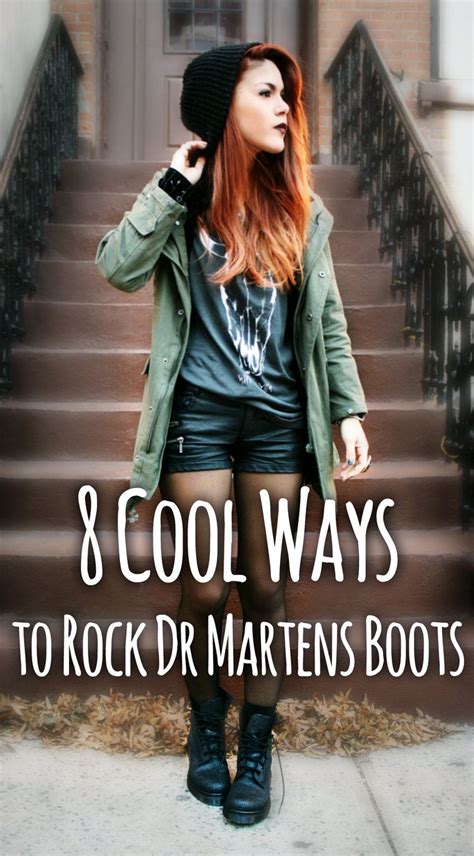 cool ways  rock dr martens boots dr martens boots  martens outfit dr martens outfit
