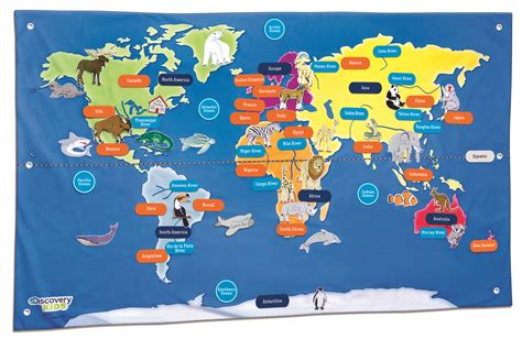 world map  kids printable