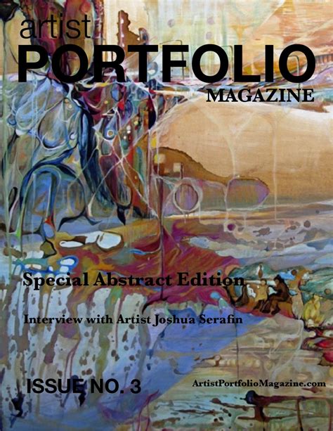 artist portfolio magazine issue 3 special abstract