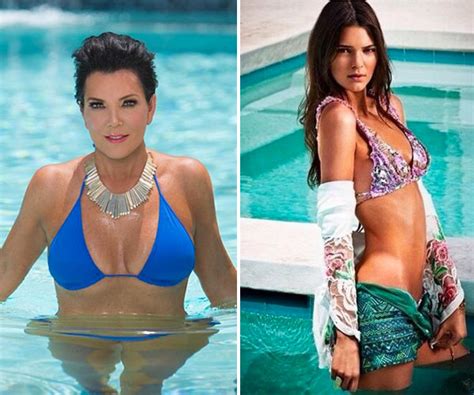 [photos] kris jenner and kendall jenner s sexy bikini off — racy or