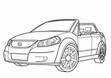 Suzuki Coloring Pages Color Makai Mitsubishi Eclipse Cars Spyder Nissan Printable Main Altima Hybrid Getcolorings Drawing Puzzle Wheeler Popular Skip sketch template