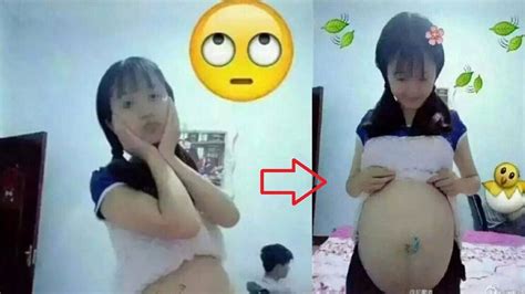 16 Year Old Chinese Girl Shares Photos Of Her Pregnant Stomach Gets