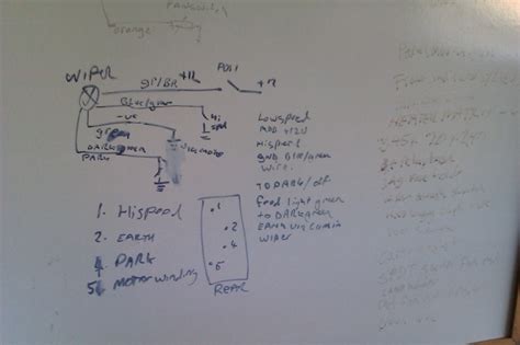 ford  wire wiper motor wiring diagram