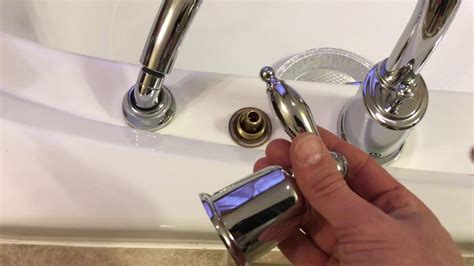 moen roman tub faucet cartridge replacement youtube
