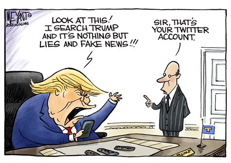 political cartoons donald trump blasts google