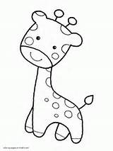 Coloring Pages Preschool Printable Animals Giraffe Preschoolers Toddlers Sheets Mini Kids Children Print Cute Visit Ads Google sketch template