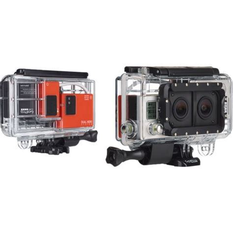 gopro dual hero system housing action camera mount gopro action camera