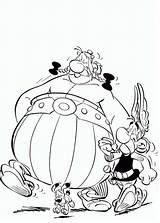 Asterix Obelix Coloring Pages Popular sketch template