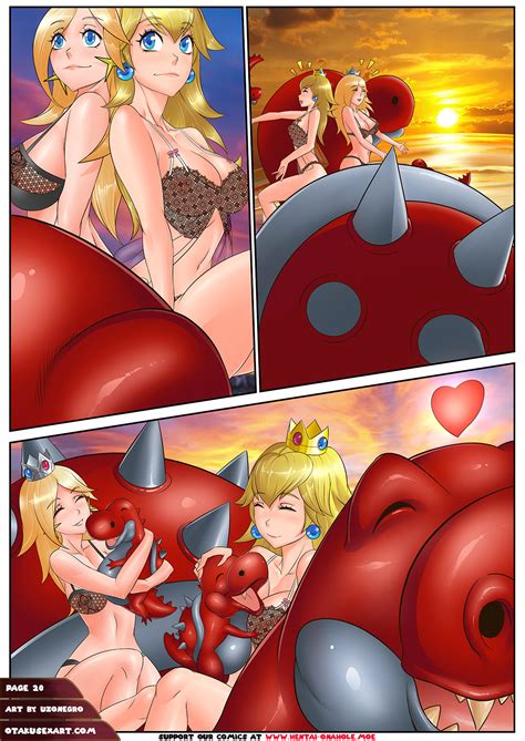two princesses one yoshi 2 art only page 20 by otakuapologist hentai foundry