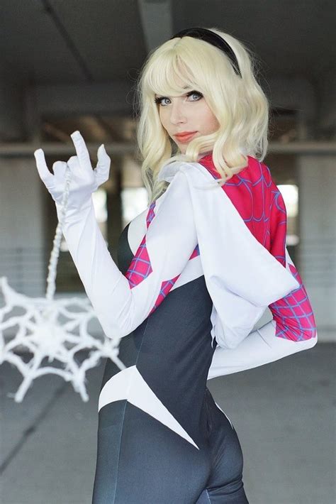 Cosplay Gwen Stacy Spider Gwen By Starbuxx