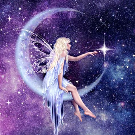 star fairy emily  peace love light holds powerful  granting