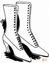 Scarpe Colorare Talon Chaussure Disegni Schuhe Ausmalbilder Supercoloring Damenschuhe Bratz Robe sketch template