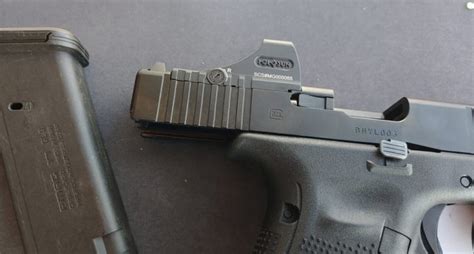 Glock 19 Gen5 Mos Pistol With Holosun Scs Reflex Sight Glock 19