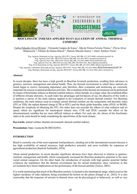 bioclimatic indexes applied  evaluation  animal thermal