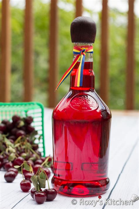 homemade sour cherry liqueur easy  family recipe revealed roxy