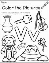 Letter Preschool Kindergarten Activities Worksheets Worksheet Beginning Week Alphabet Teacherspayteachers Crafts sketch template