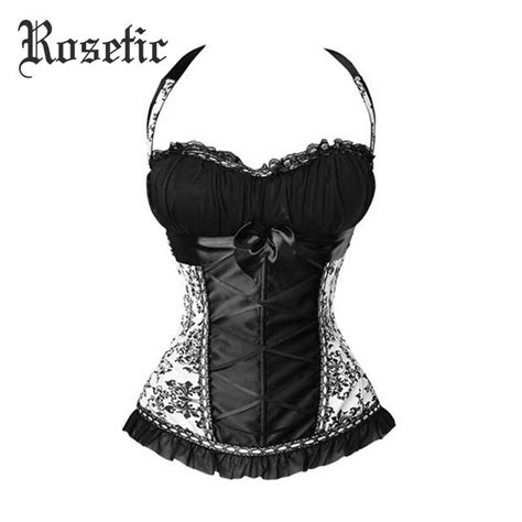 buy rosetic bustier corset women belts lines short