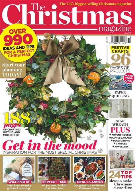 christmas magazine christmas  subscriptions pocketmags