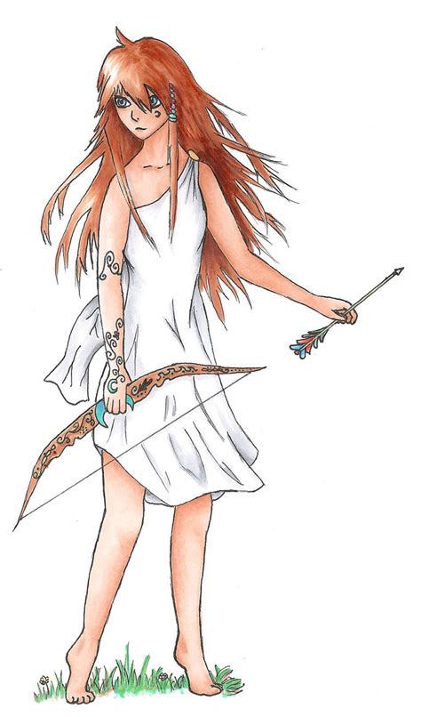 Greek Goddess Artemis By Aidylslim On Deviantart