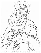 Mary Mother God Coloring Pages Catholic Jesus Lady Holy Teresa Color Printables Drawing Ash Wednesday Virgin Guadalupe Printable Thecatholickid Kids sketch template