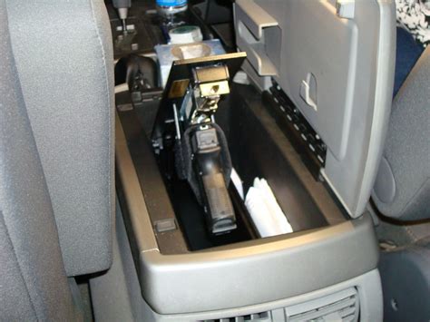 ford  center console gun safe