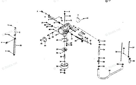 chrysler outboard hp oem parts diagram  carburetor boatsnet