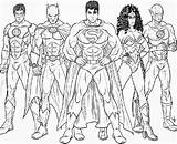 Justice League Coloring Pages Unlimited Drawings sketch template