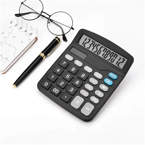 multifunctional electronic calculator scientific durable calculate tool  digit large declare