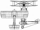 Sopwith Pup 1278 sketch template