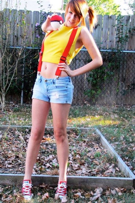 my 17 year old [self] cosplaying as misty in 2009 worked