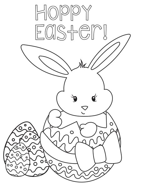 pin  jitendra singh  happy easter coloring pages easter bunny