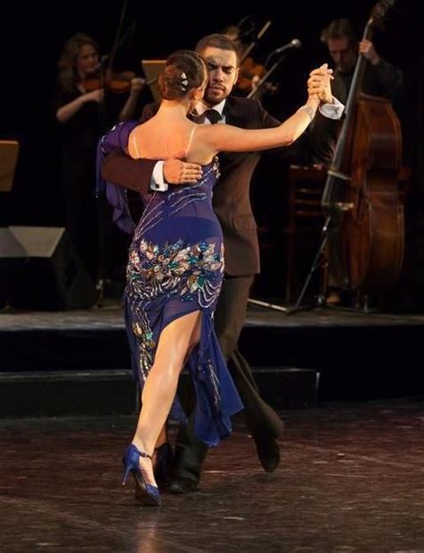 Tango Dancers Argentine Tango Backless Dress
