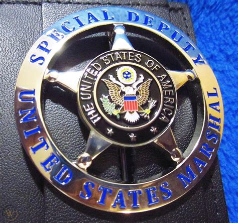 marshal special deputy badge limited ed  marshal special deputy