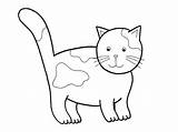 Cat Coloring Pages Printable Print Cats Colouring Preschool Clipart Color Preschoolers Clip Cliparts Sheet Cute Library Getcolorings Adults Getdrawings Kids sketch template