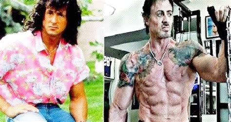 watch sylvester stallone physique transformation from 5 to 70