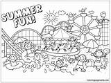 Coloring Summer Pages Vacation Color Outstanding Kids Online Printable Getcolorings Adults sketch template