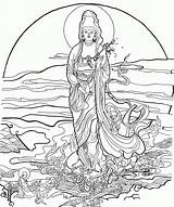 Buddha Ausmalbilder Buddhist Ausmalbild Bodhisatta Buddhism Tibetan Dover Kebahagiaan Tercipta sketch template