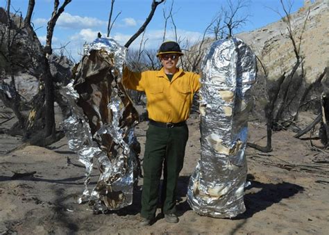 fire blanket  spaceship tech  protect forest firefighters
