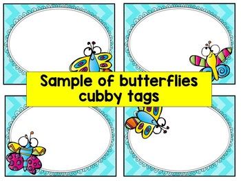 editable cubby labels cubby tags  themes   blank labels