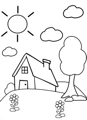 easy colouring worksheets  nursery