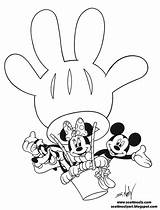 Mouse Mickey Clubhouse Coloring Pages Toodles Getdrawings sketch template