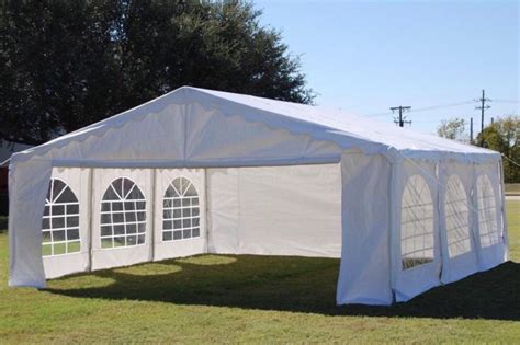 budget party tent canopy gazebo white
