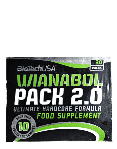 wianabol pack 2 0 ultimate hardcore formula by biotech usa