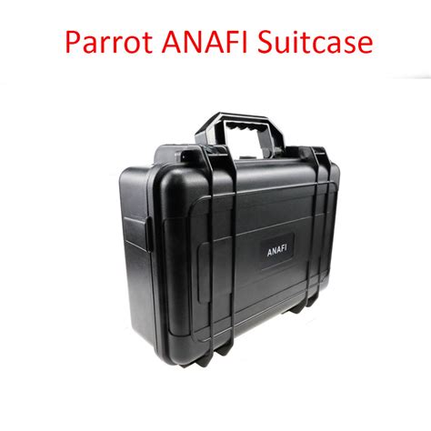 parrot anafi suitcase wear resistant travel case storage bag carrying case waterproof shockproof