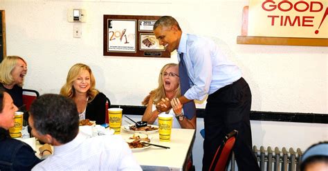 Woman Can T Contain Herself Around Handsome Obama