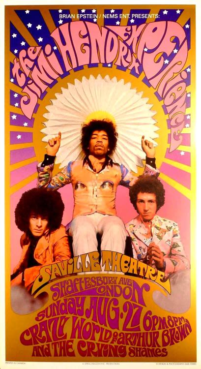 Pin By Lewis F On Posterart 2 Jimi Hendrix Poster Psychedelic Rock